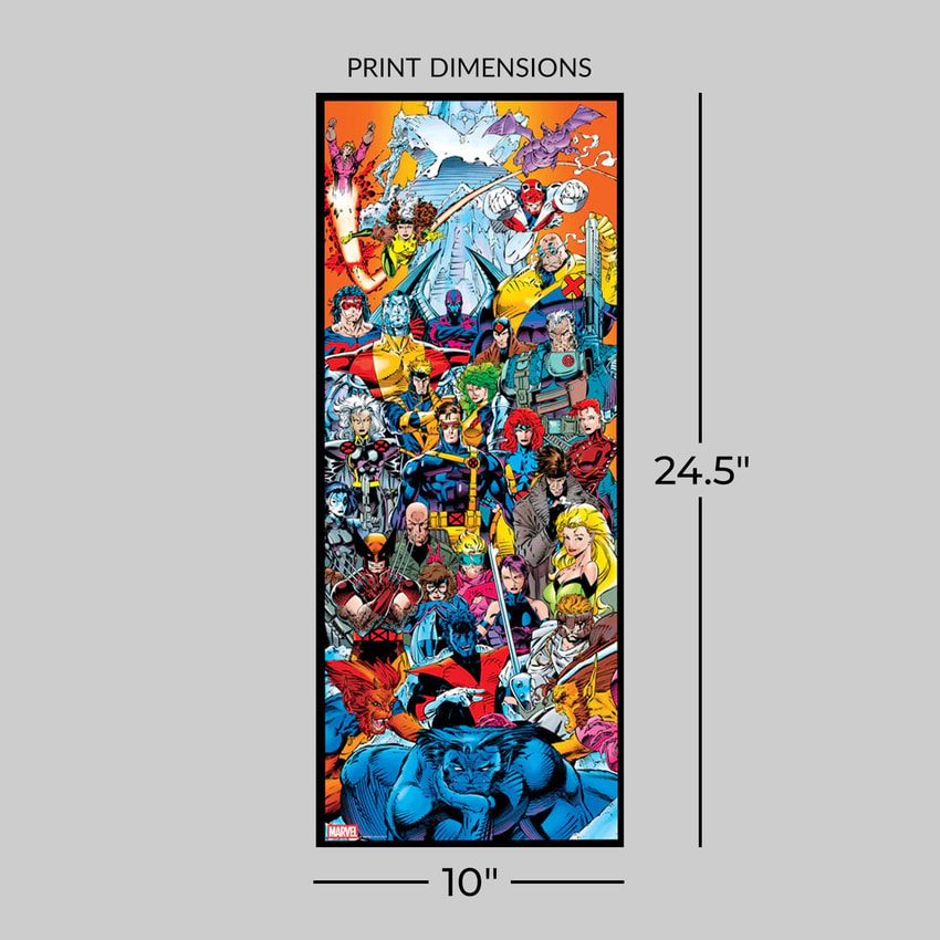 X-Men Door Poster (Variant) Art Print by ACME Archives | Sideshow