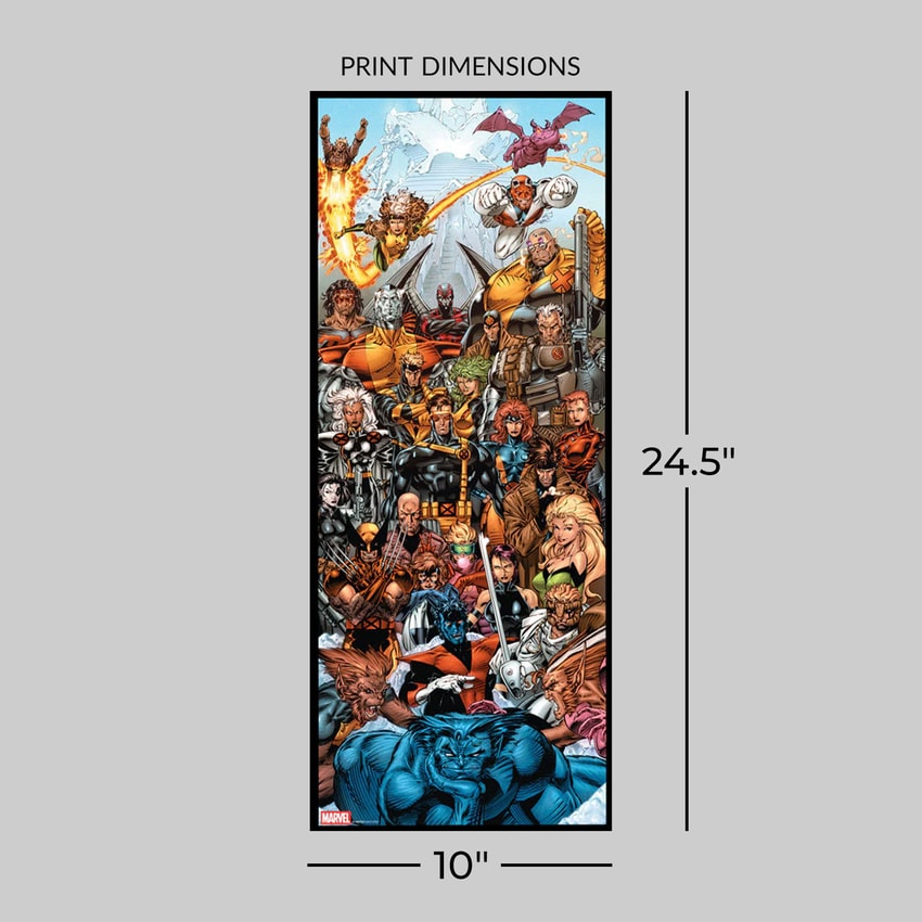 X-Men Door Poster (Regular) Art Print by ACME Archives | Sideshow
