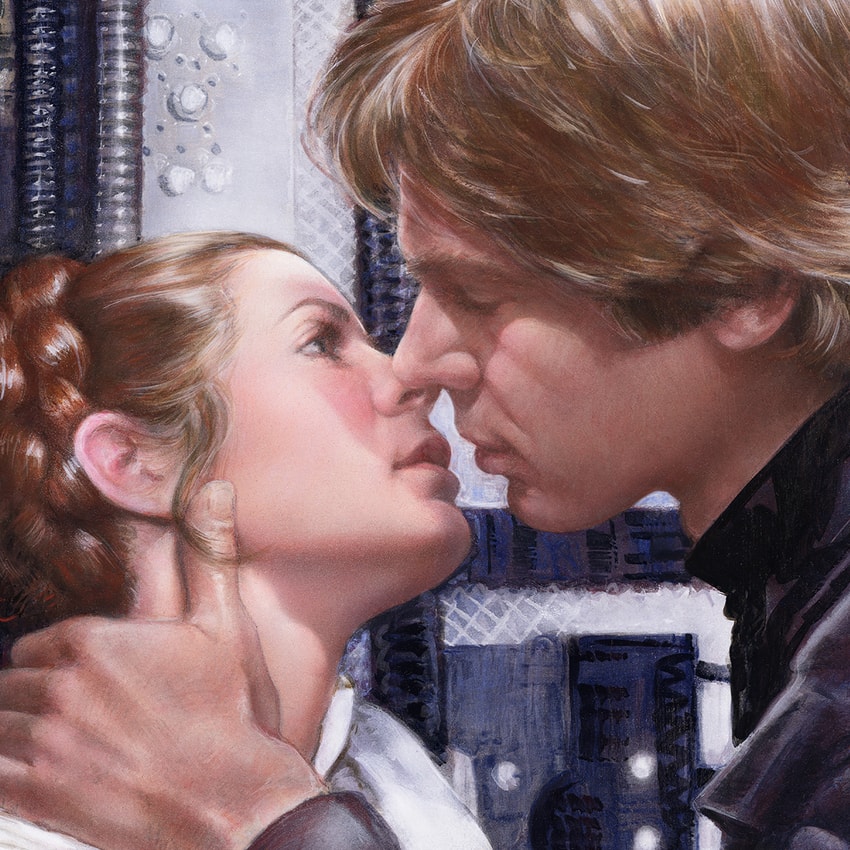 Star Wars The Princess and the Scoundrel Art Print  Exclusive Edition  View 3