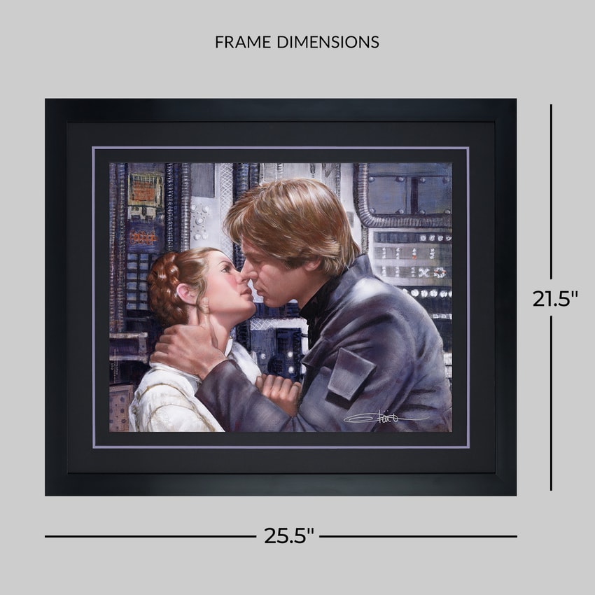 Star Wars The Princess and the Scoundrel Art Print  Exclusive Edition  View 2