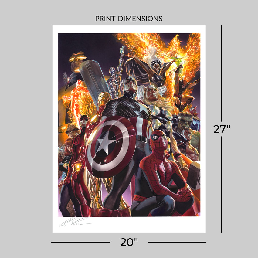 Marvel Dimensions: Strength in Numbers Art Print  View 2