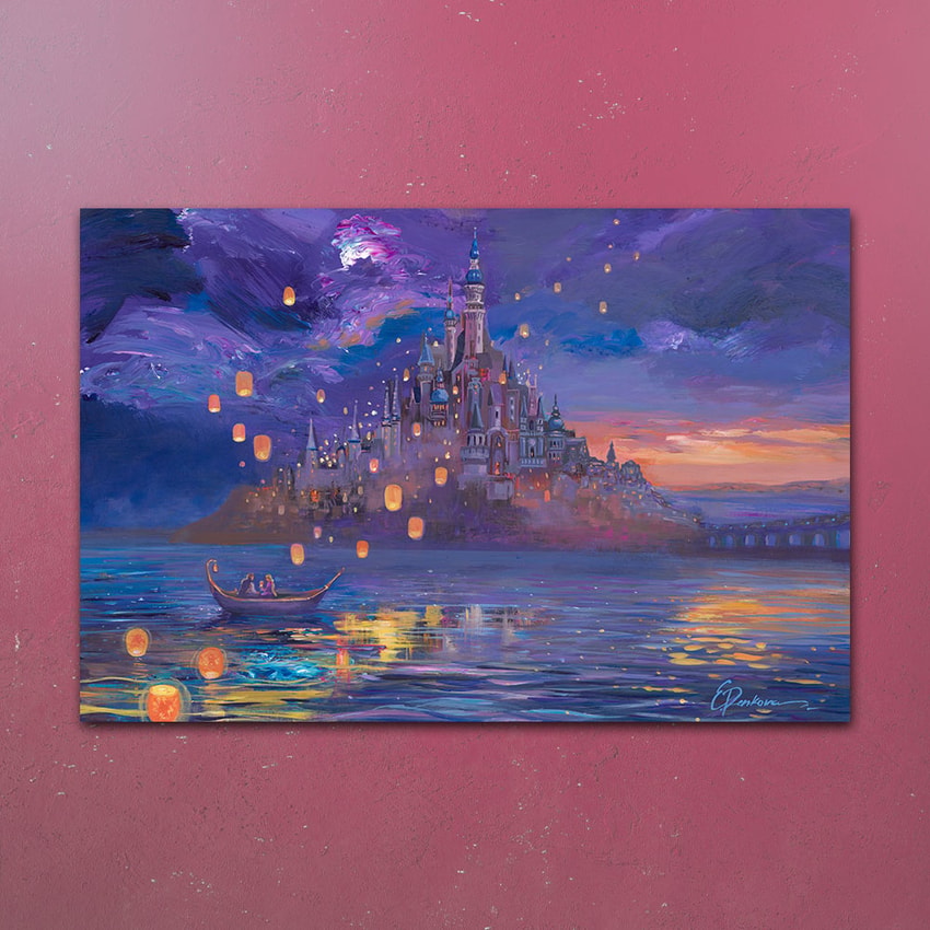 Disney Lanterns of Hope Art Print  View 1