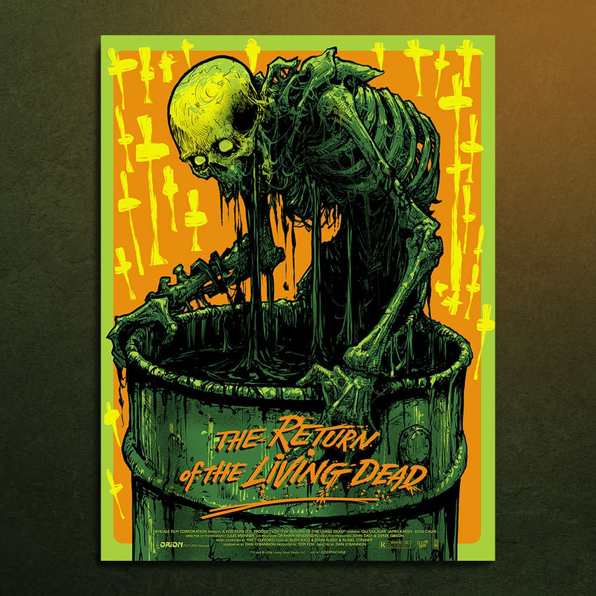 Return of the Living Dead The Return of the Living Dead (Variant) Movie Poster  View 1