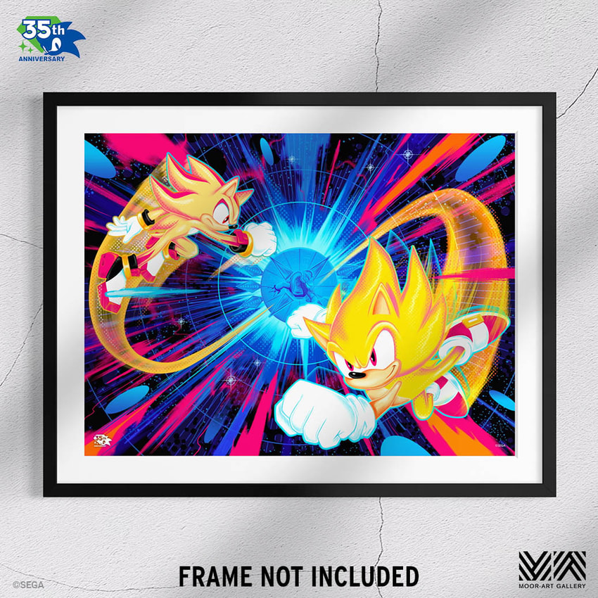 Sonic the Hedgehog Sonic the Hedgehog: Live and Learn Art Print  View 4