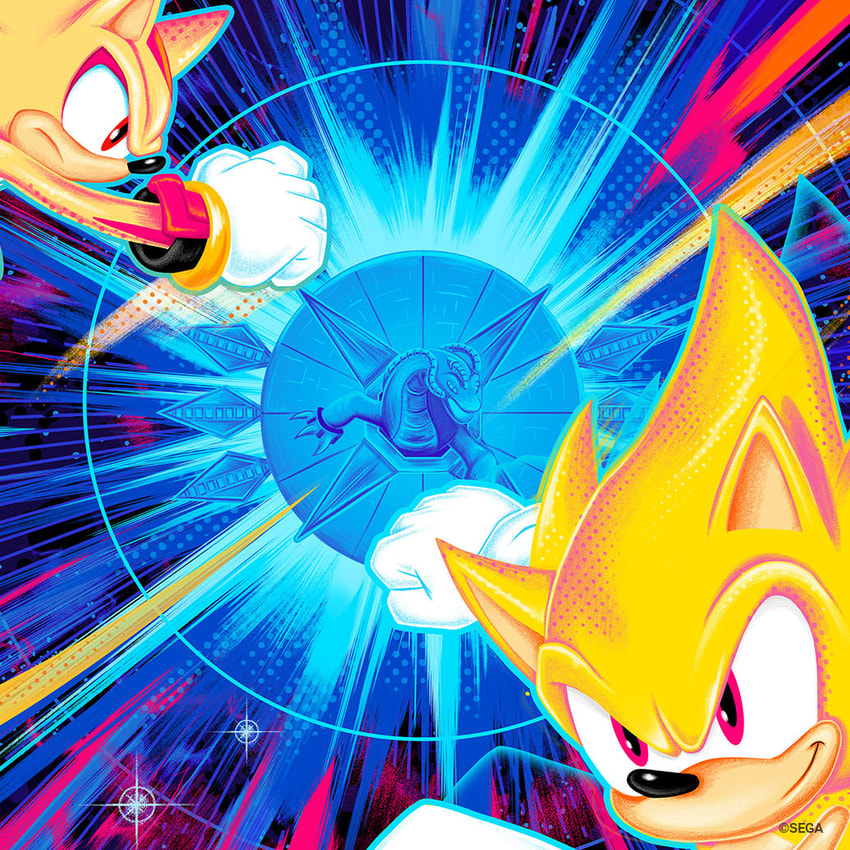 Sonic the Hedgehog Sonic the Hedgehog: Live and Learn Art Print  View 5