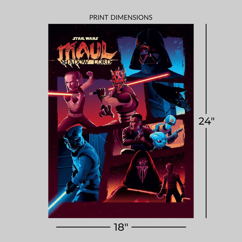 Star Wars Enemy of My Enemy Art Print  View 2