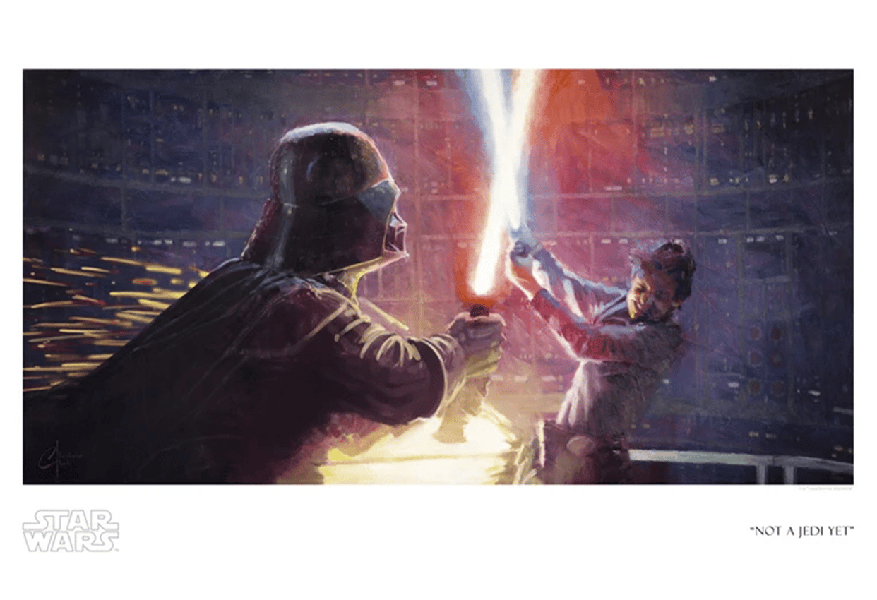 Star Wars Not a Jedi Yet Art Print  View 3