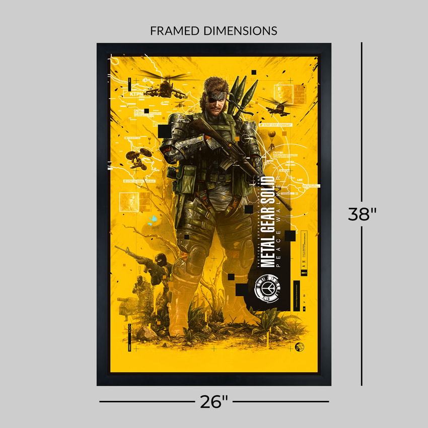 Metal Gear Solid Metal Gear Solid: Peace Walker Art Print  View 2
