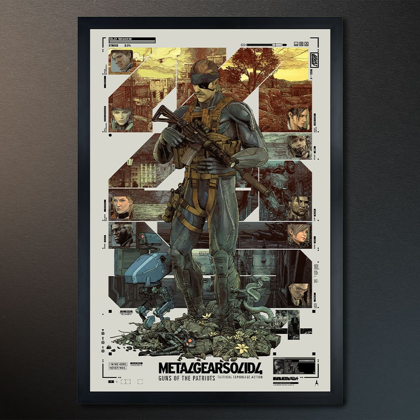 Metal Gear Solid Metal Gear Solid 4: Guns of the Patriots Art Print  View 1