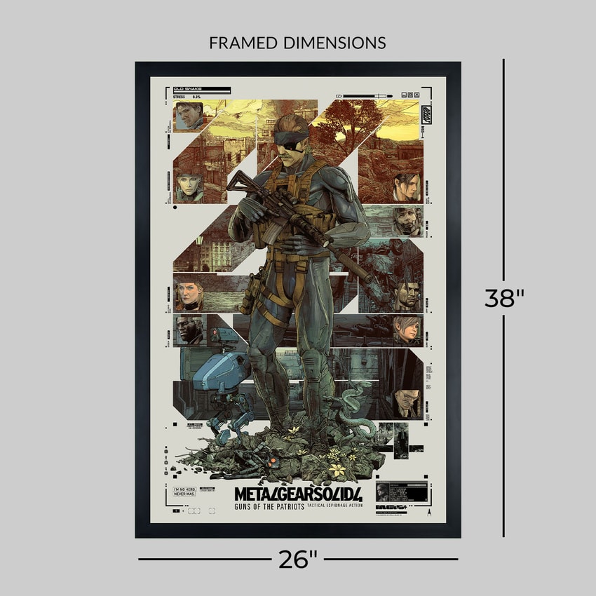 Metal Gear Solid Metal Gear Solid 4: Guns of the Patriots Art Print  View 2
