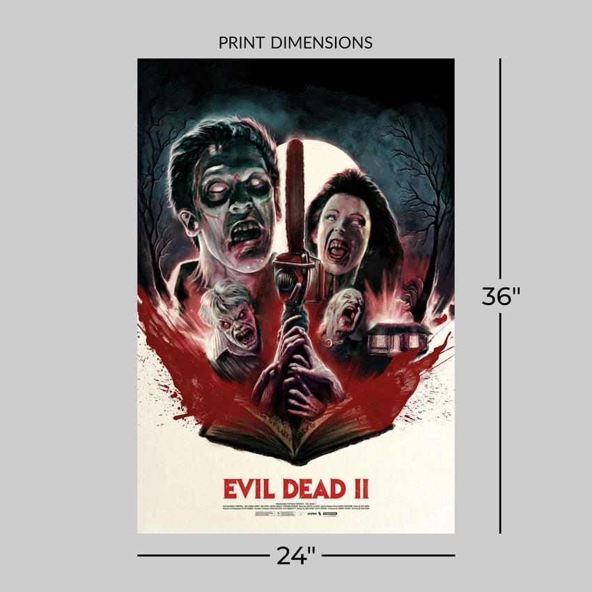 Evil Dead II Evil Dead II Movie Poster  View 2