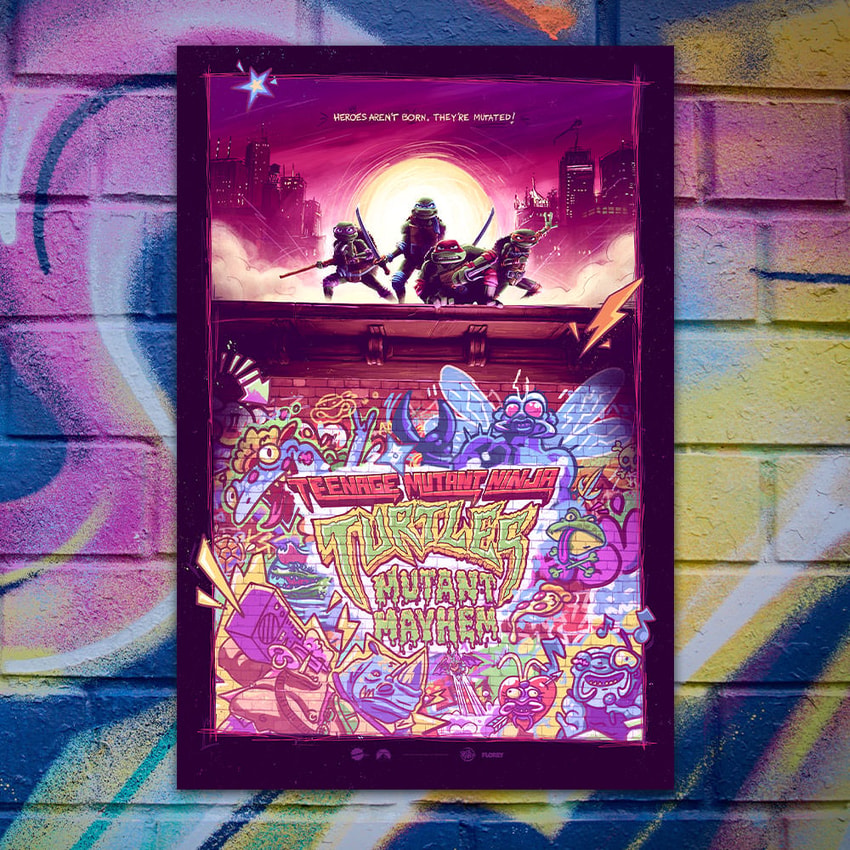Teenage Mutant Ninja Turtles Teenage Mutant Ninja Turtles: Mutant Mayhem Movie Poster  View 1