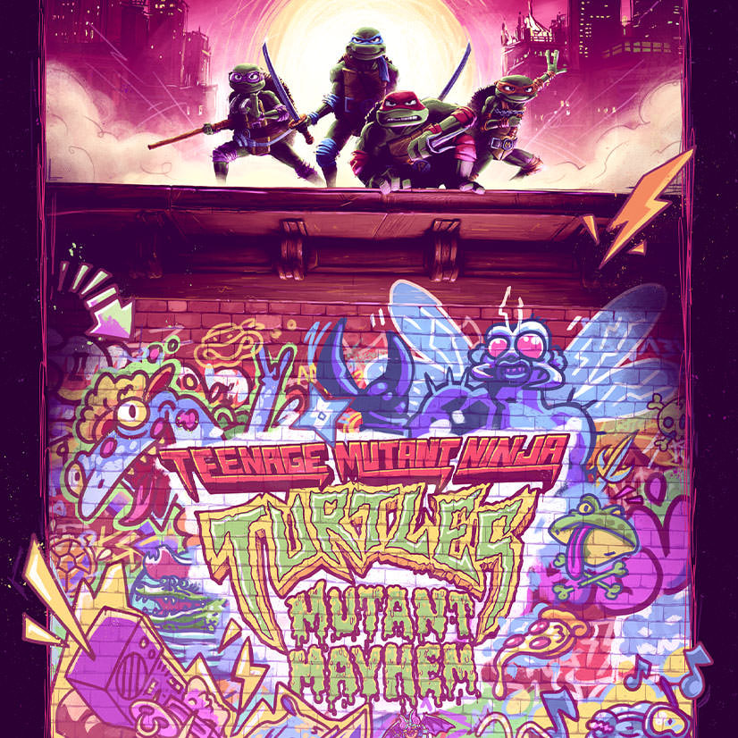 Teenage Mutant Ninja Turtles Teenage Mutant Ninja Turtles: Mutant Mayhem Movie Poster  View 3