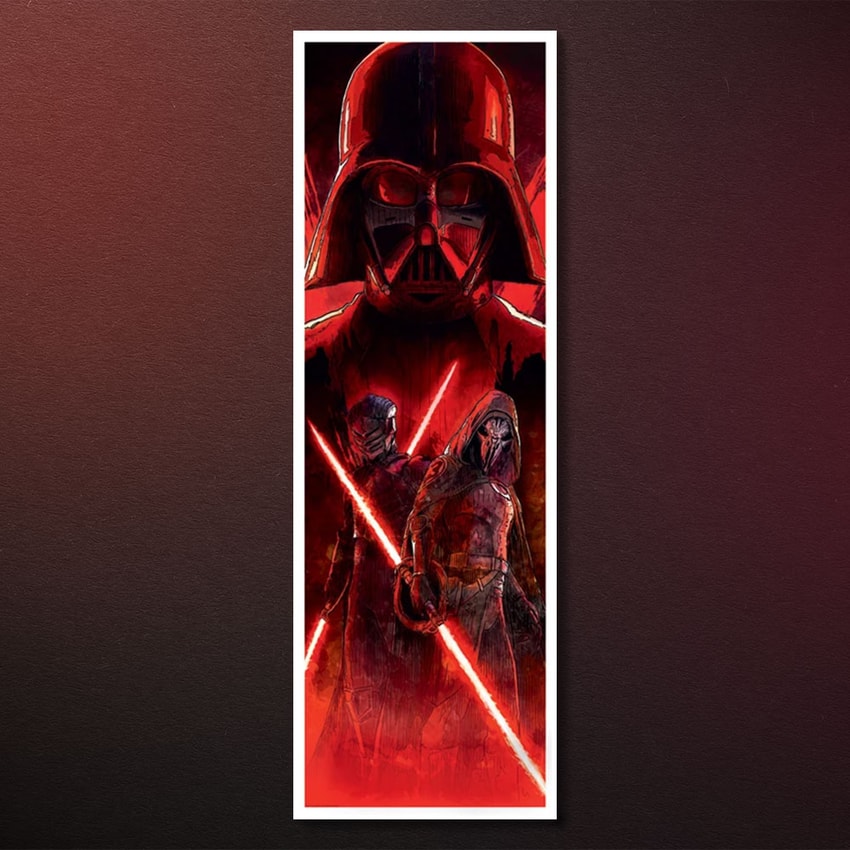 Star Wars Darker than Shadow Art Print  View 1