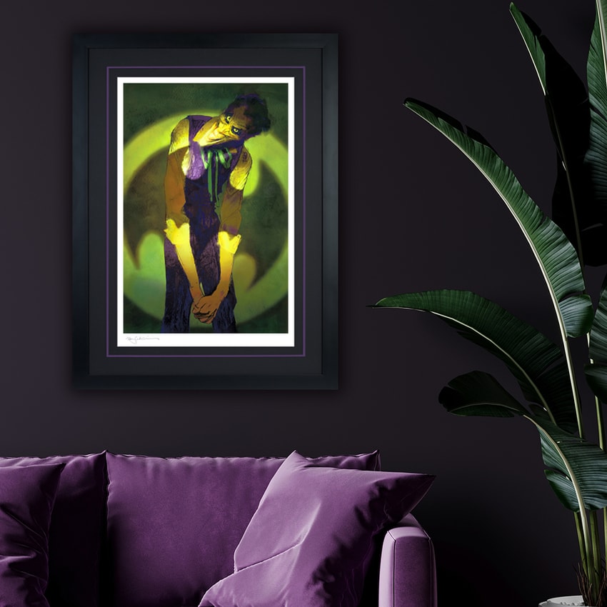 DC Comics Joker™: Bring on the Bat Art Print  View 1