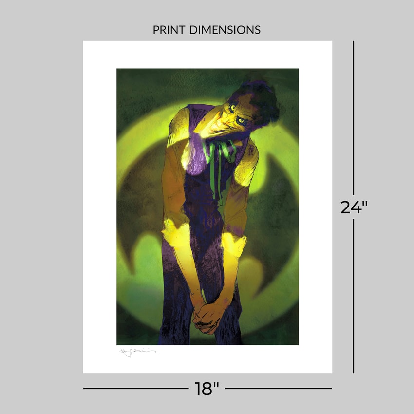 DC Comics Joker™: Bring on the Bat Art Print  View 2