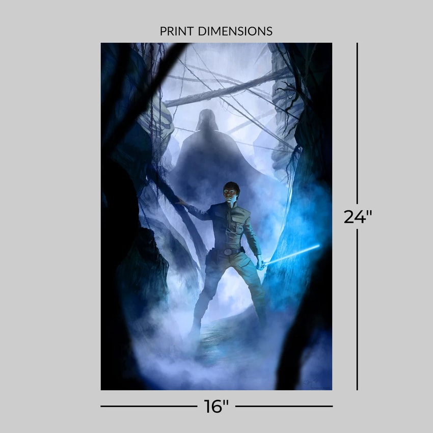 Star Wars Domain of Evil Art Print  View 2