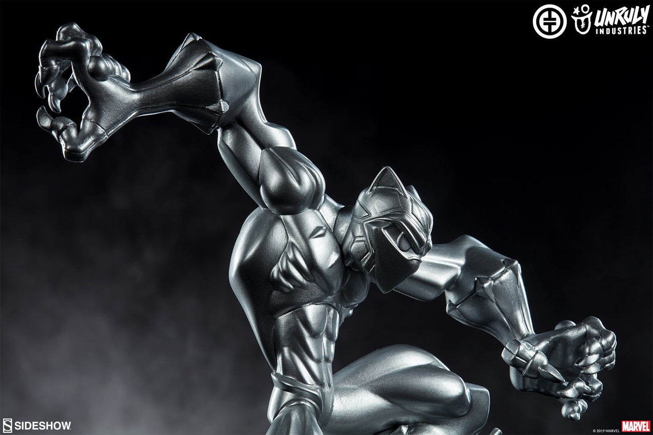 Marvel T'Challa (Vibranium Edition) Designer Collectible Toy  Exclusive Edition  View 2