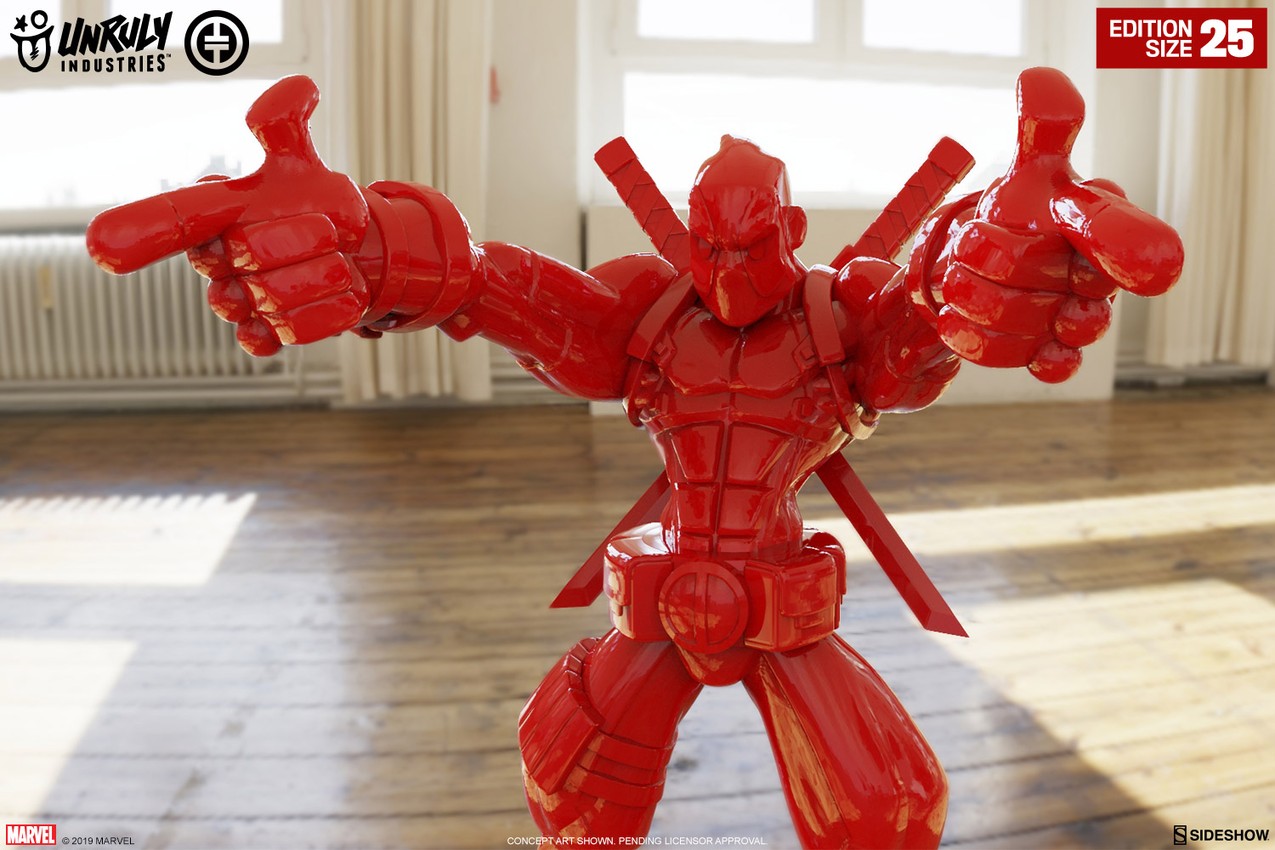 Wade Giant-Sized (Gloss Red Edition) Designer Collectible