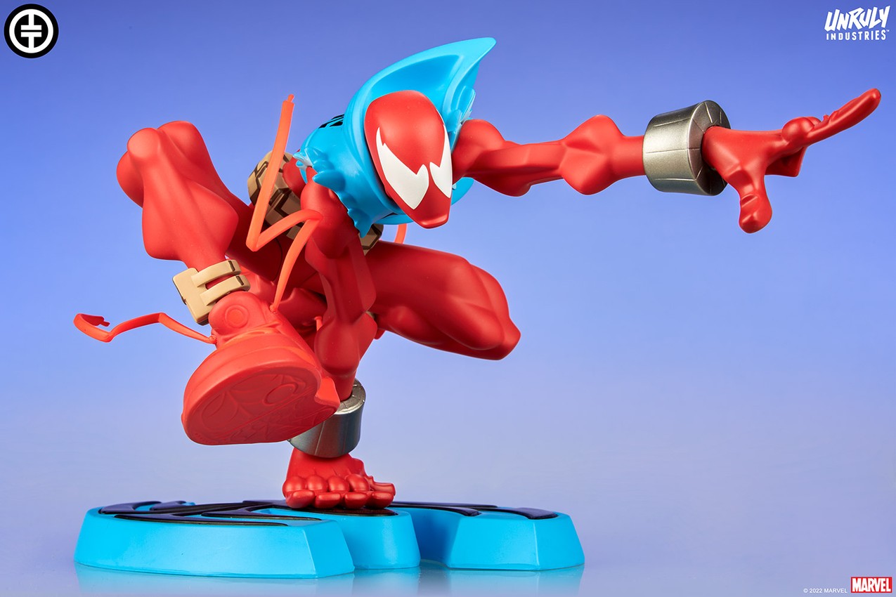 Scarlet Spider Designer Collectible Statue by Unruly Industries