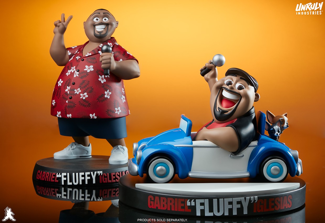 Unruly Industries Fluffy: The Fat and The Furious Designer Collectible Statue - Prototype Shown View 5