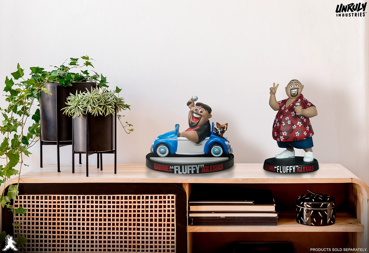 Unruly Industries Fluffy: The Fat and The Furious Designer Collectible Statue - Prototype Shown View 6