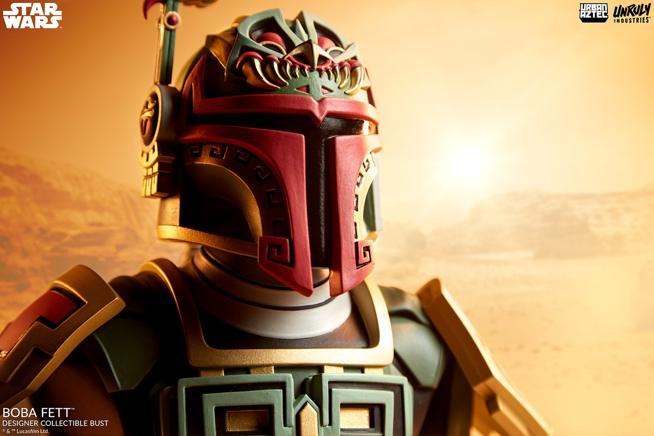 Star Wars Boba Fett Designer Collectible Bust  Collector Edition  View 3