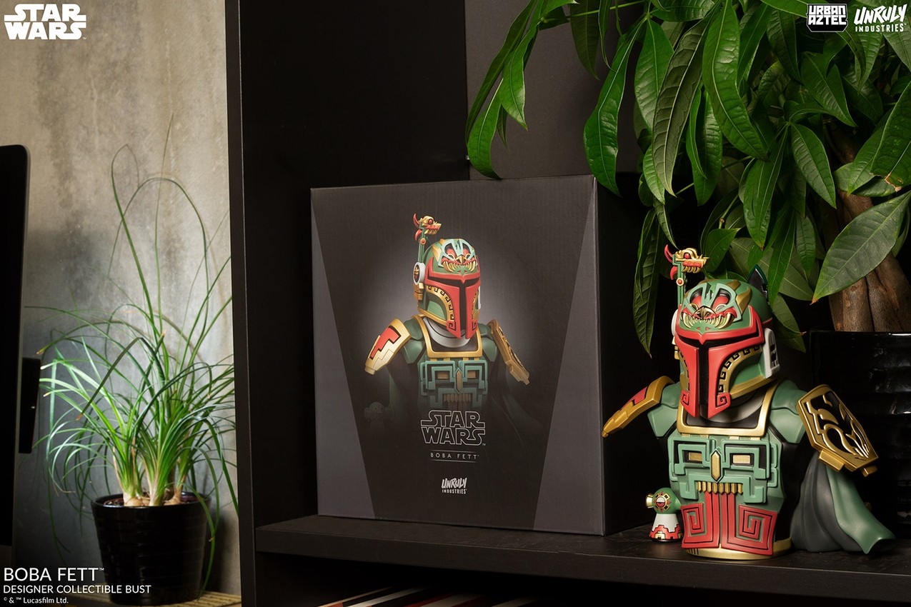 Star Wars Boba Fett Designer Collectible Bust  Collector Edition  View 5