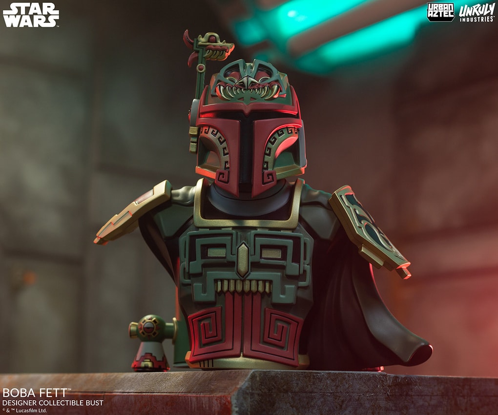 Star Wars Boba Fett Designer Collectible Bust  Collector Edition  View 6