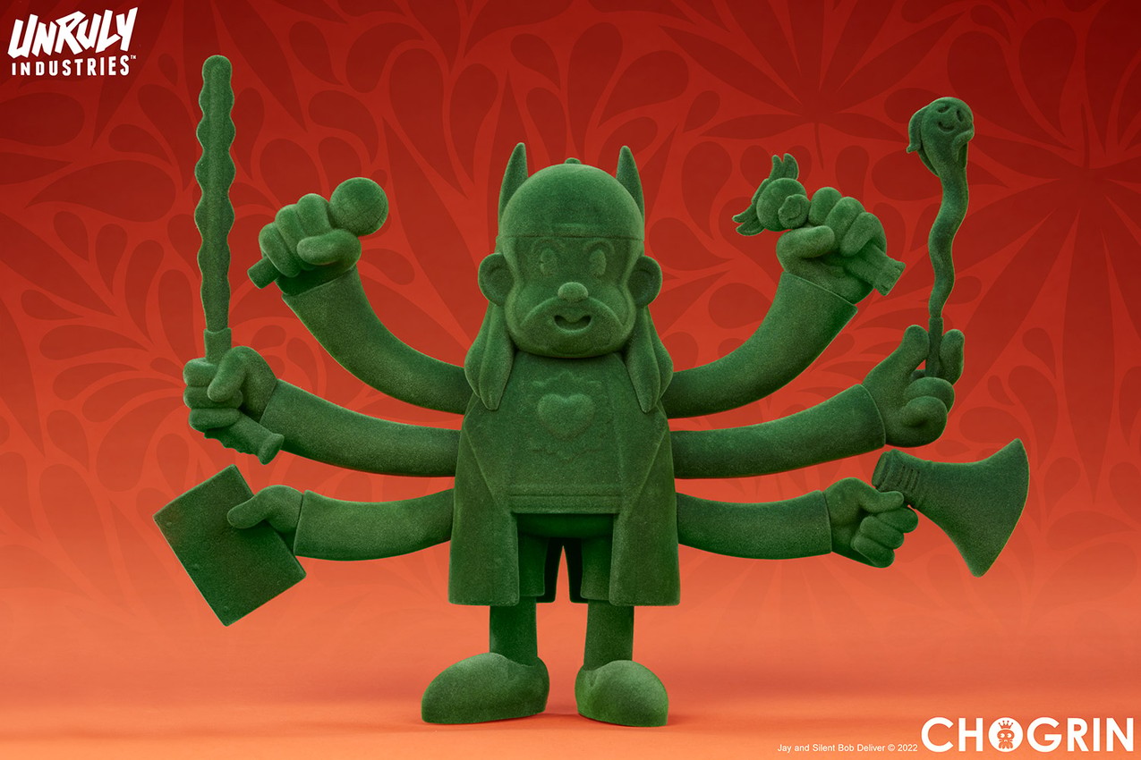 Chogrin Kevin Smith: Guru Askew (Dope Variant) Designer Collectible Toy  Collector Edition - Prototype Shown View 6