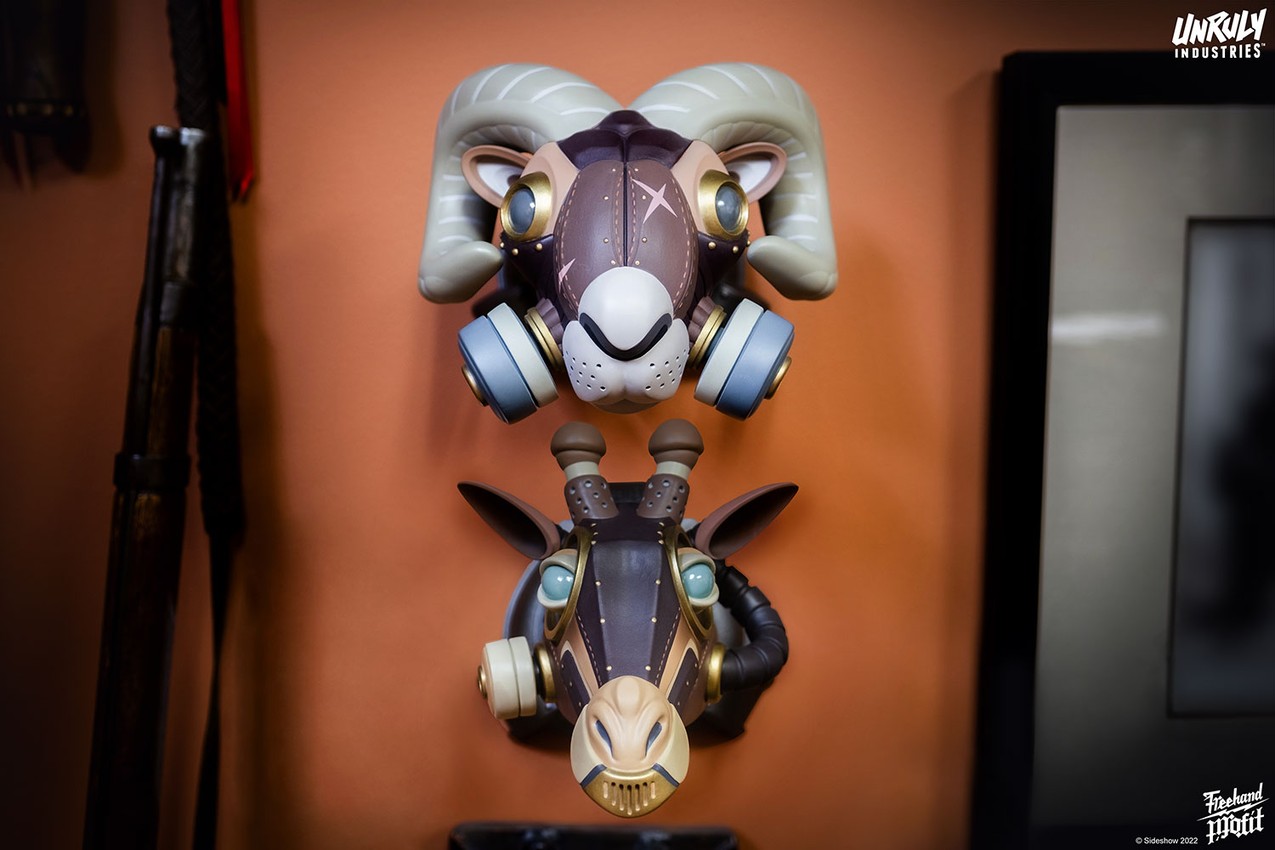 Ram and Giraffe: Guerilla Squadron Designer Collectible Toy