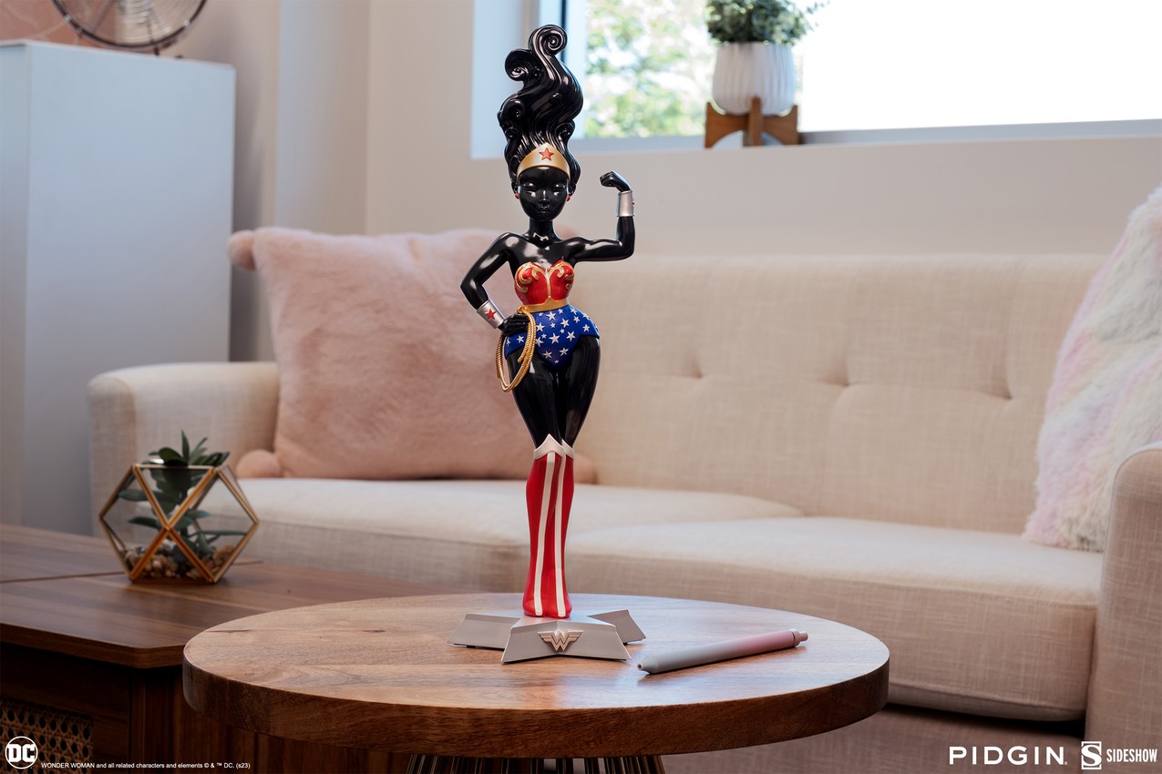 DC Comics Wonder Woman™ (Ebony) Statues - Prototype Shown View 1
