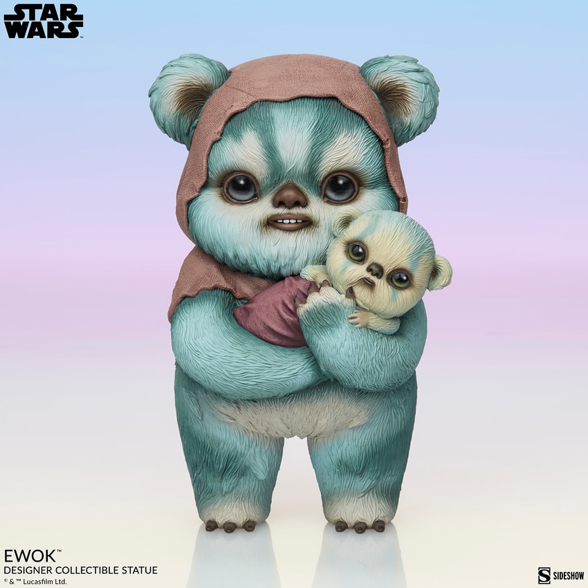 Ewok™ Designer Collectible Statue by Sideshow Collectibles