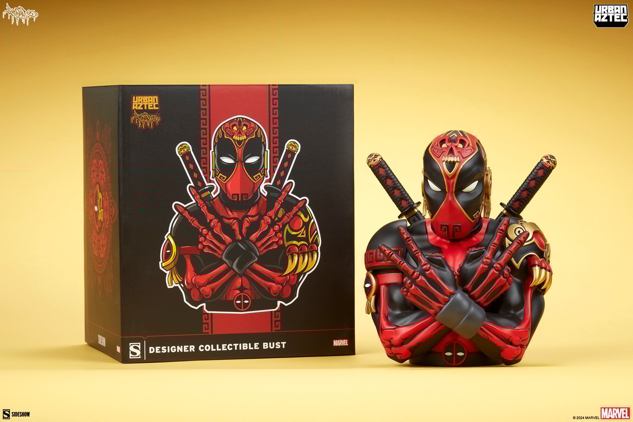 Deadpool Designer Collectible Bust by Sideshow Collectibles Deadpool Designer Collectible Bust by Sideshow Collectibles