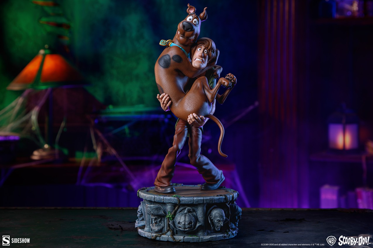 Scooby-Doo Scooby-Doo and Shaggy Statues - Prototype Shown View 1