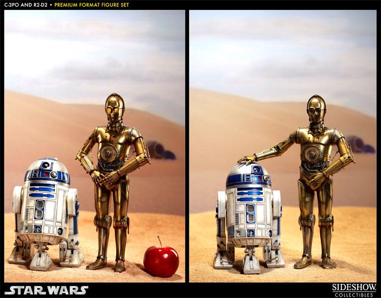 Star Wars C-3PO and R2-D2 Premium Format Figure by Sideshow