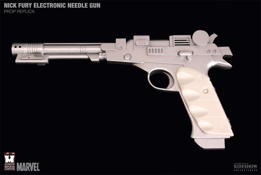 Marvel Nick Fury Electronic Needle Gun Prop Replica  View 2