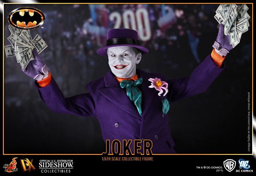 DC Comics The Joker (1989 Version) DX Series Sixth Scale Figure by
