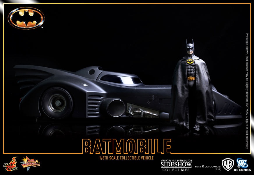 DC Comics Batmobile (1989 Version) Sixth Scale Figure Accessory  View 4
