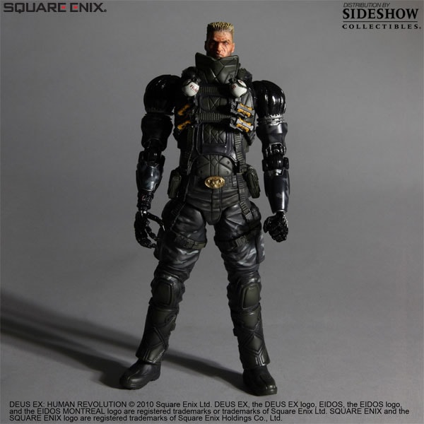 DEUS EX: HUMAN REVOLUTION Barrett Collectible Figure  View 2