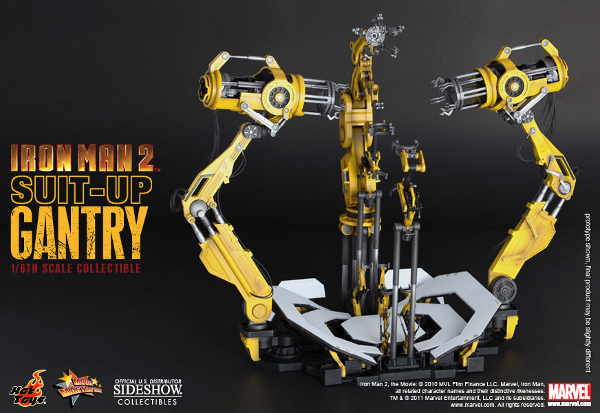 Marvel Suit-Up Gantry Sixth Scale Figure Accessory  View 1