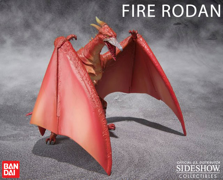 SF・ファンタジー・ホラー RODAN Monsters - General Fire Rodan Collectible Figure by Bandai