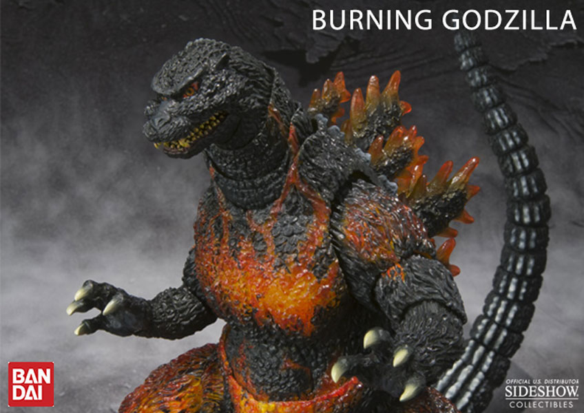 Monsters - General Burning Godzilla Collectible Figure  View 6