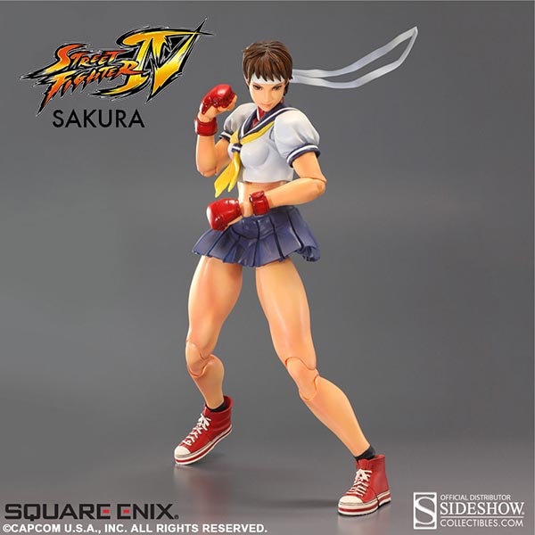 Street Fighter Sakura Kasugano Collectible Figure  View 1