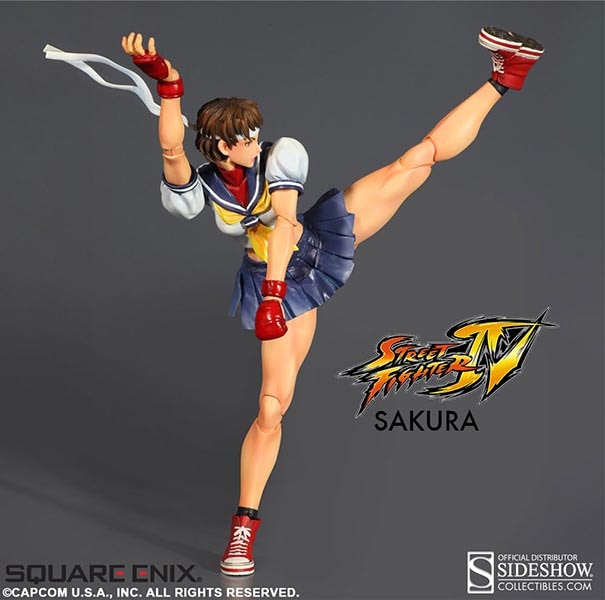 Street Fighter Sakura Kasugano Collectible Figure  View 2
