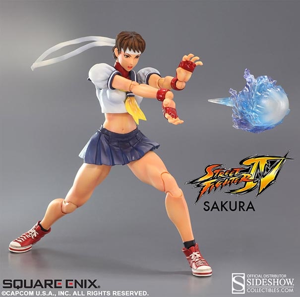 Street Fighter Sakura Kasugano Collectible Figure  View 3