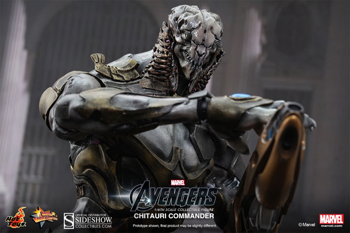 Marvel Chitauri Commander Sixth Scale Figure  View 6