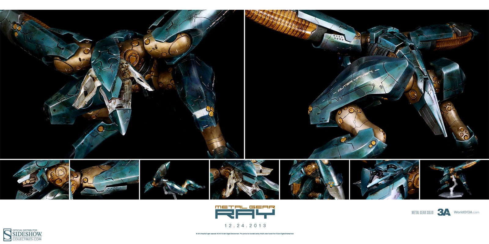 Metal Gear Solid Metal Gear Ray Collectible Figure  View 3