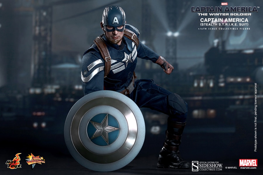 Marvel Captain America - Stealth S.T.R.I.K.E. Suit Sixth Scale Figure  View 3