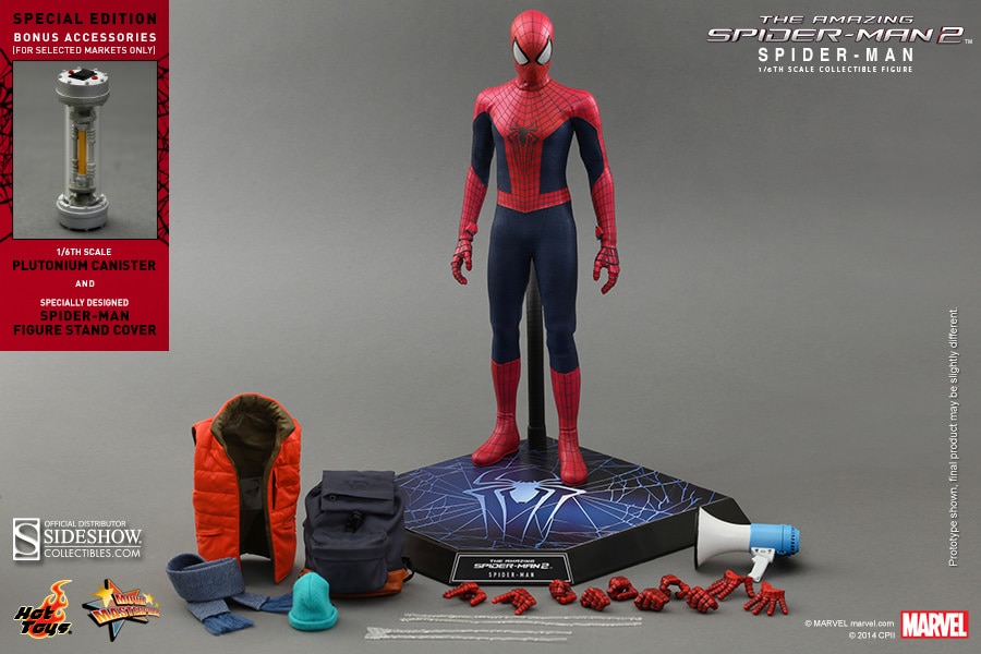 Marvel Spider-Man Sixth Scale Figure  Exclusive Edition  View 1